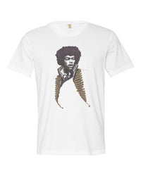 Jimi Hendrix Short Sleeves Tee (unisex) by Robert Bowen - Robert Bowen Tees
